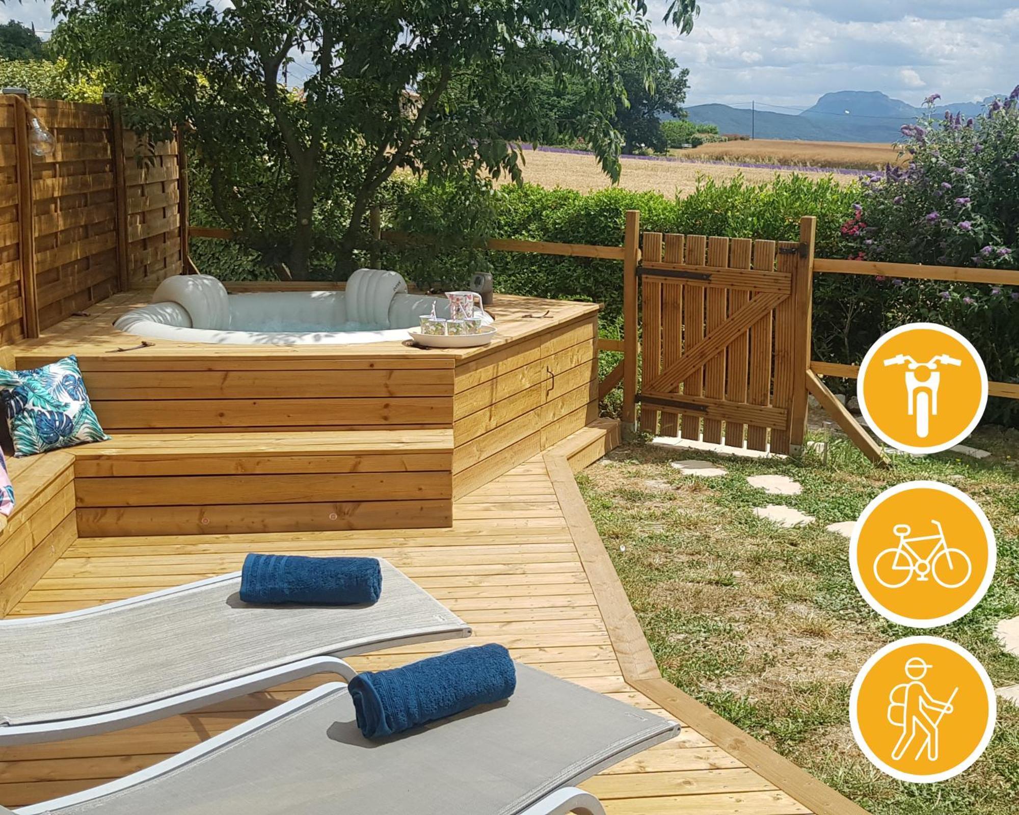 Cottage Combet Gite Climatise Avec Jacuzzi Marsanne Εξωτερικό φωτογραφία